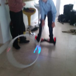 White Wheel With Light System